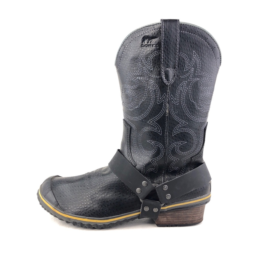Sorel SlimWestern Waterproof Cowboy Boots 9